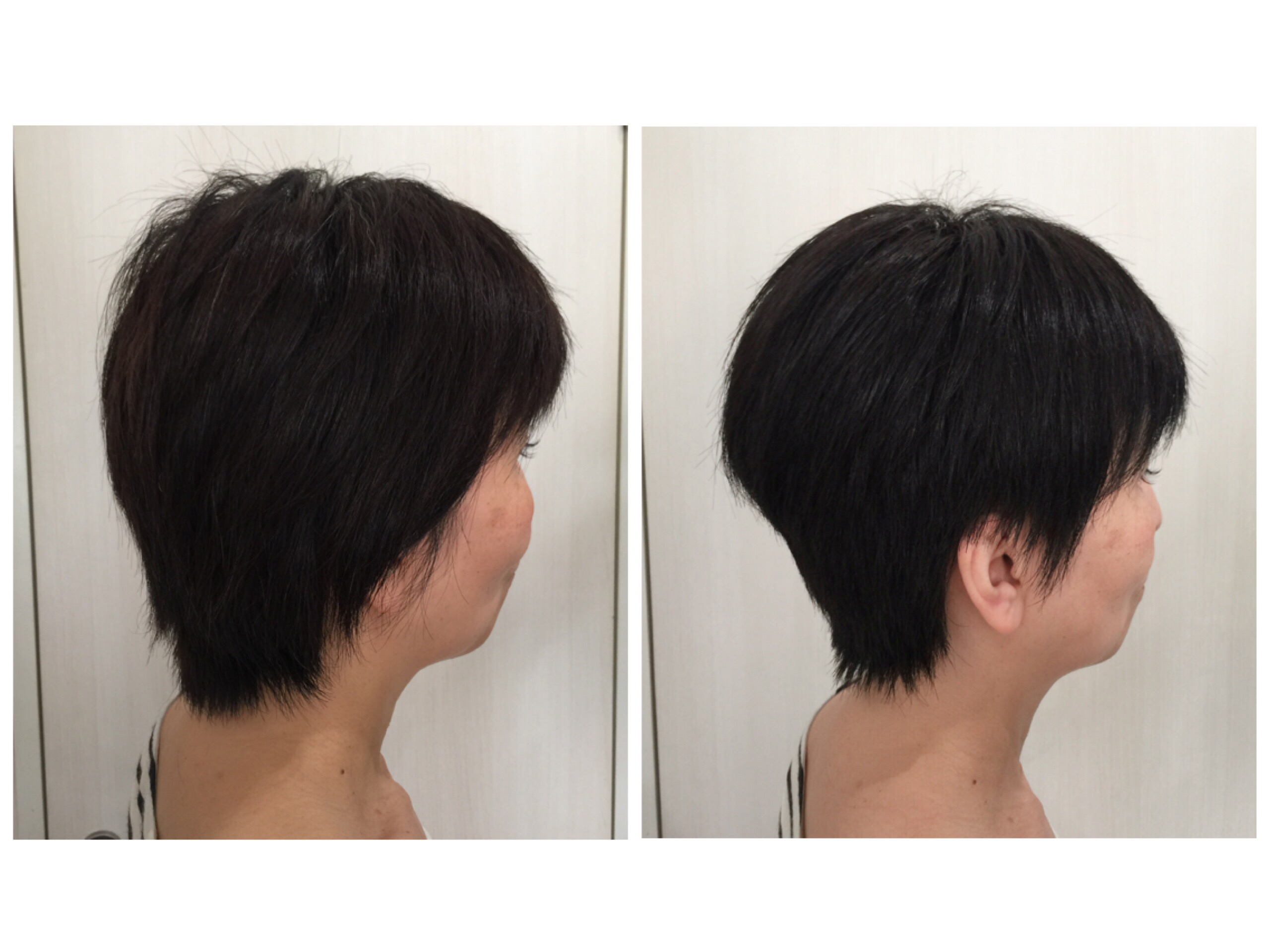 絶壁 ぜっぺき でも大丈夫 パーマをせずに女性らしいショートヘアへ大変身 くせ毛カット美容室