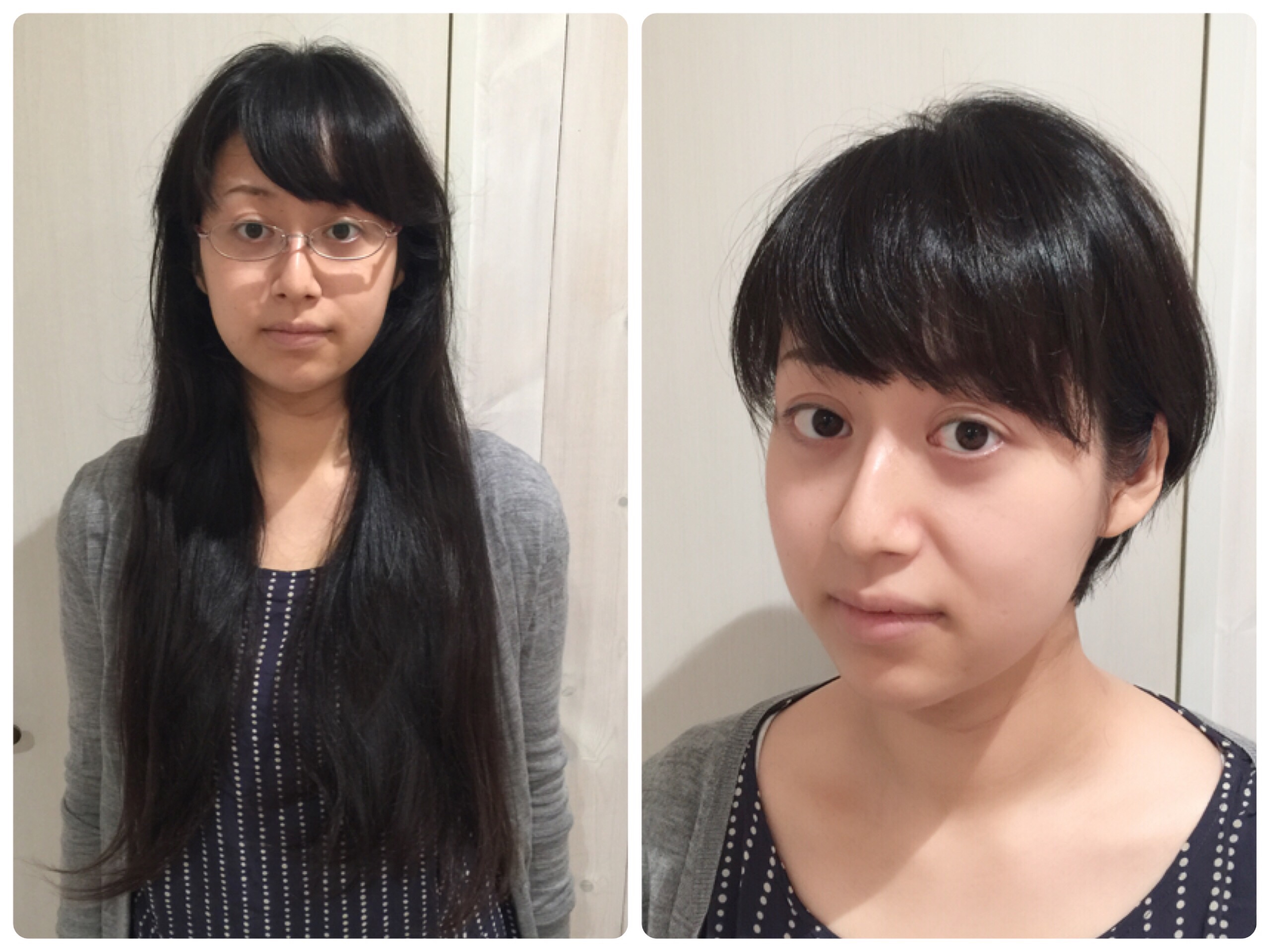 ロングヘアからショートヘアへ大変身！３年ぶりの美容室でバッサリカット☆ – くせ毛カット美容室